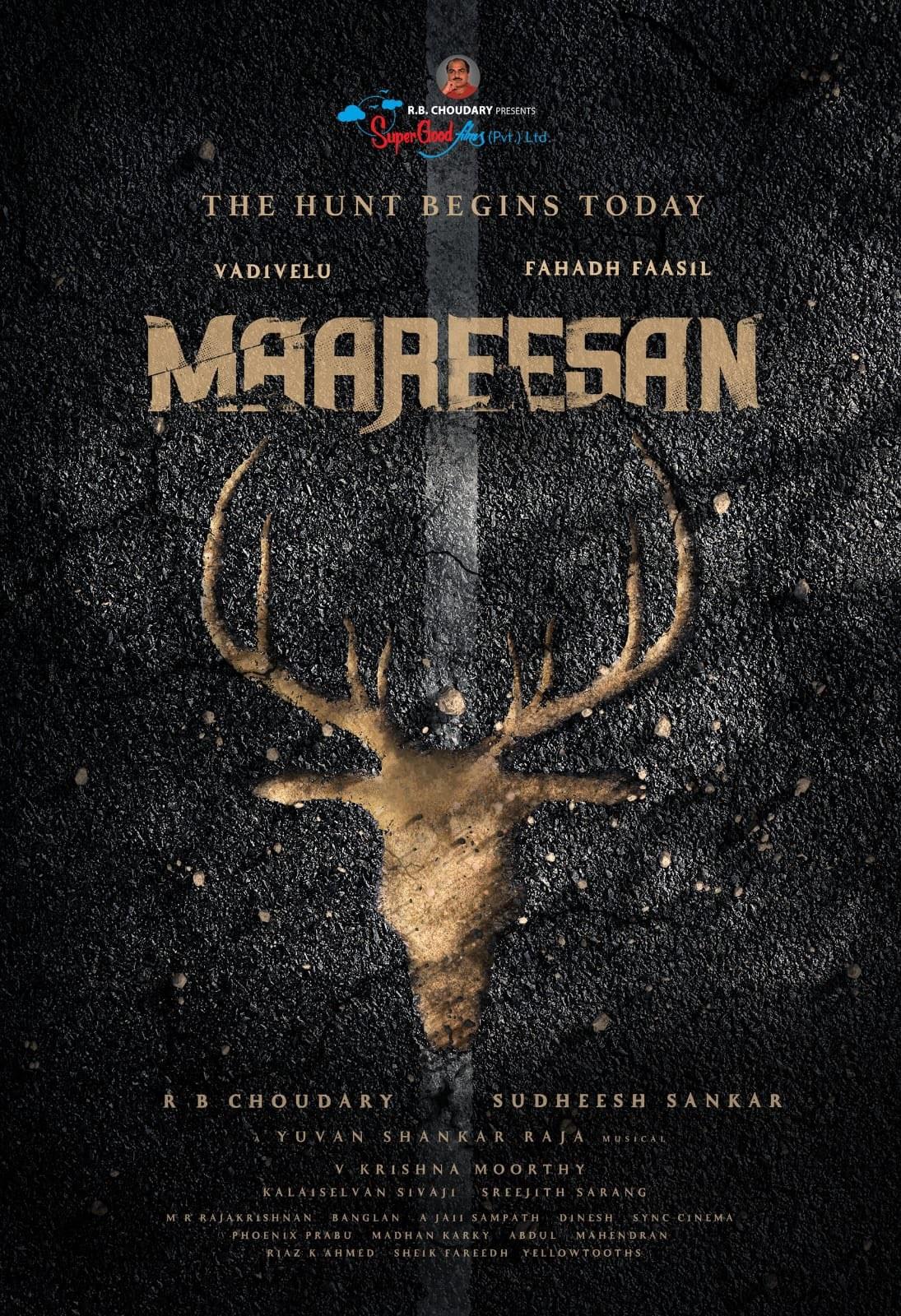 Maareesan Is The Title Of Vadivelu, Fahadh Faasil's Road Dramedy ...